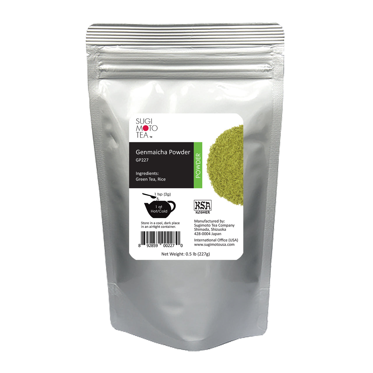 Genmaicha Powder 0.5 LB