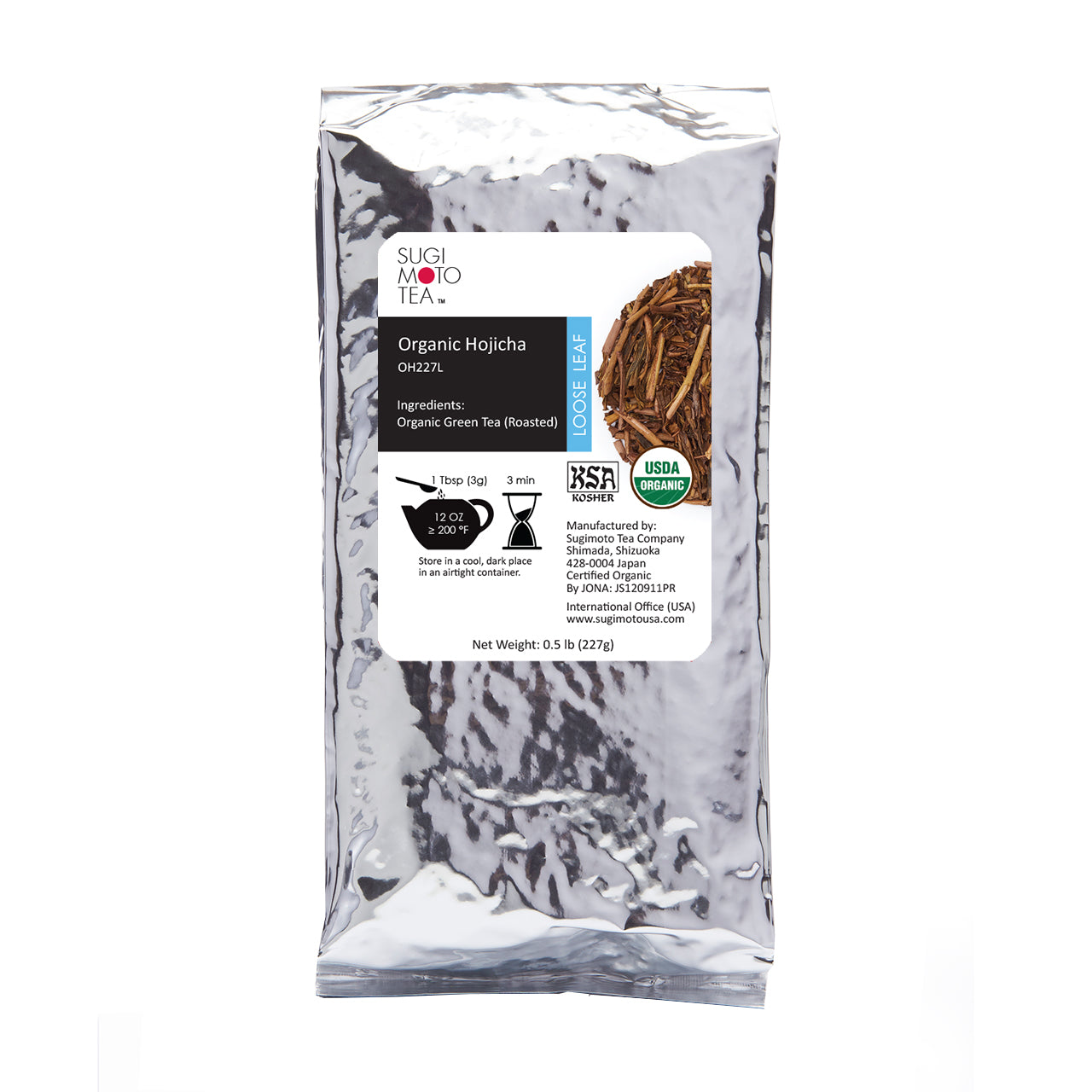 Organic Hojicha 0.5 LB