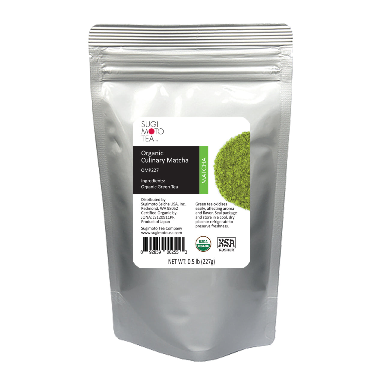 Organic Culinary Matcha 0.5 LB