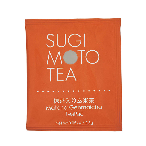 Wholesale: Matcha Genmaicha TeaPacs 100 Count – Sugimoto Tea Wholesale